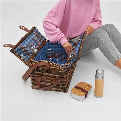 Cos pentru picnic SUMMERTIME de 4 persoane