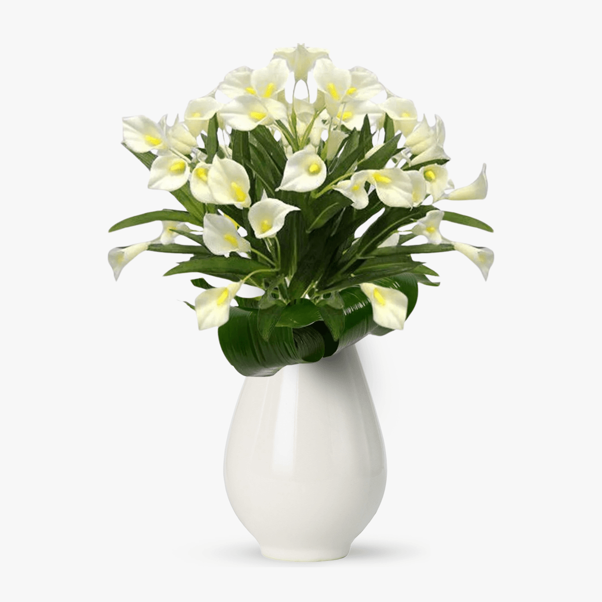 Buchet de 55 cale albe