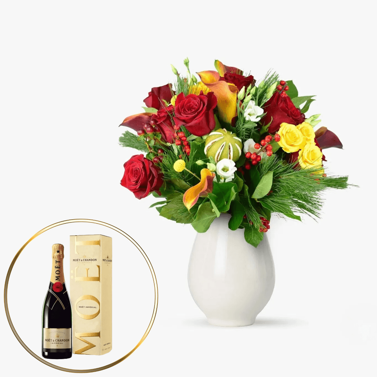 Felicitarea perfecta si Moet