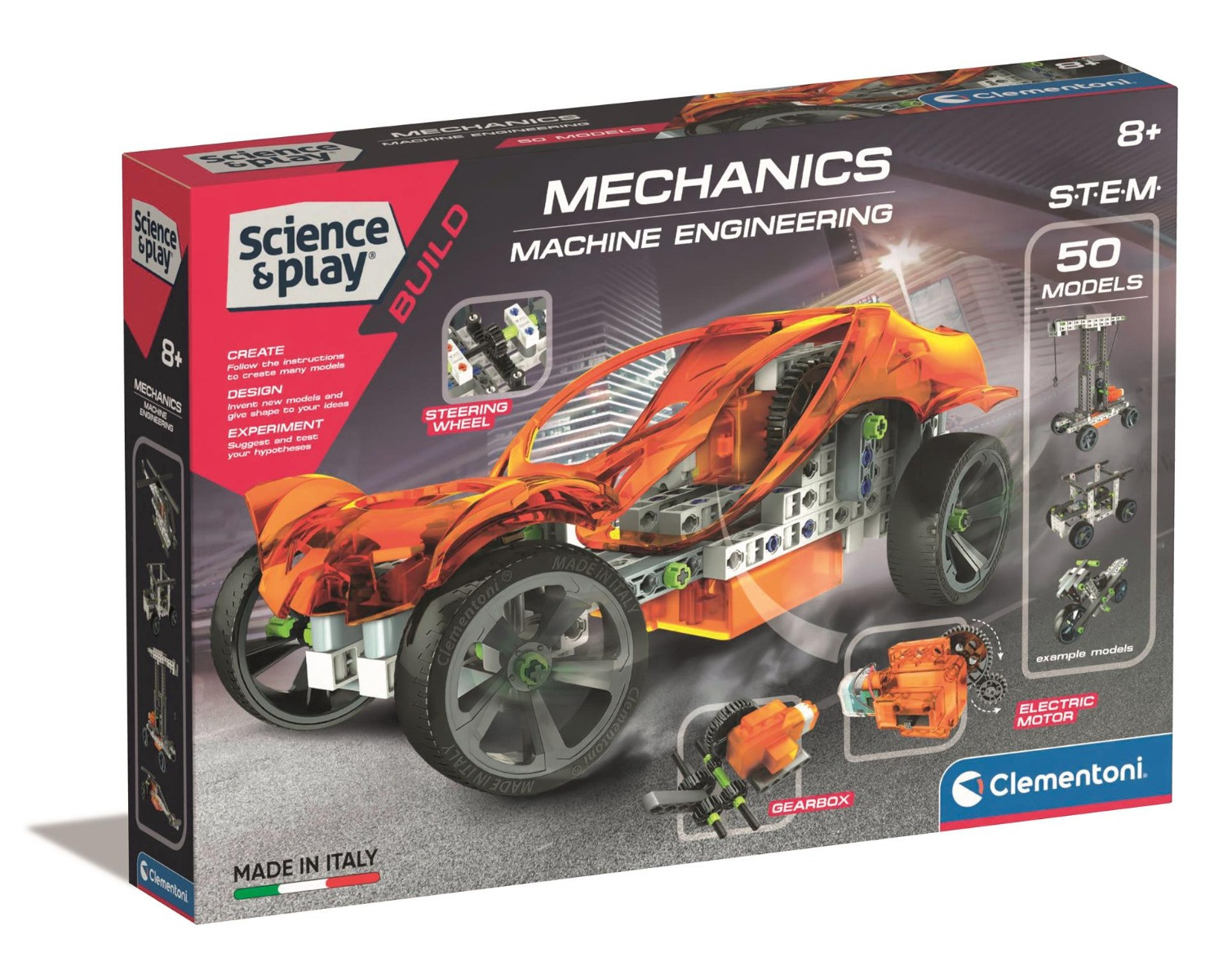 Kit de constructie Clementoni, Masinuta