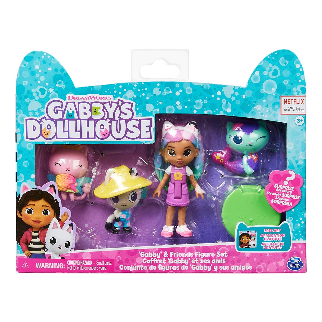 Set de joaca cu figurine, Gabby's Dollhouse, Gabbys Friends